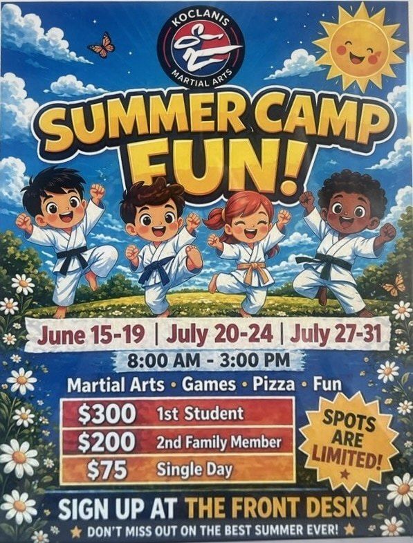 ☀️ Summer Camp Fun Starts Here! 🥋